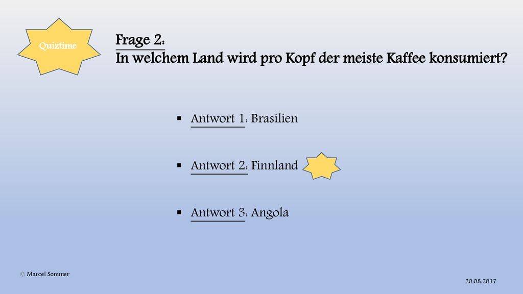 In welchem Land wird pro Kopf der meiste Kaffee konsumiert