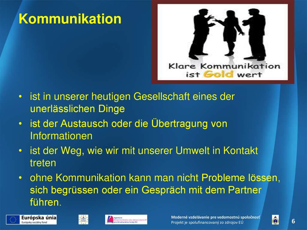 Kommunikation ist in unserer heutigen Gesellschaft eines der unerlässlichen Dinge. ist der Austausch oder die Übertragung von Informationen.