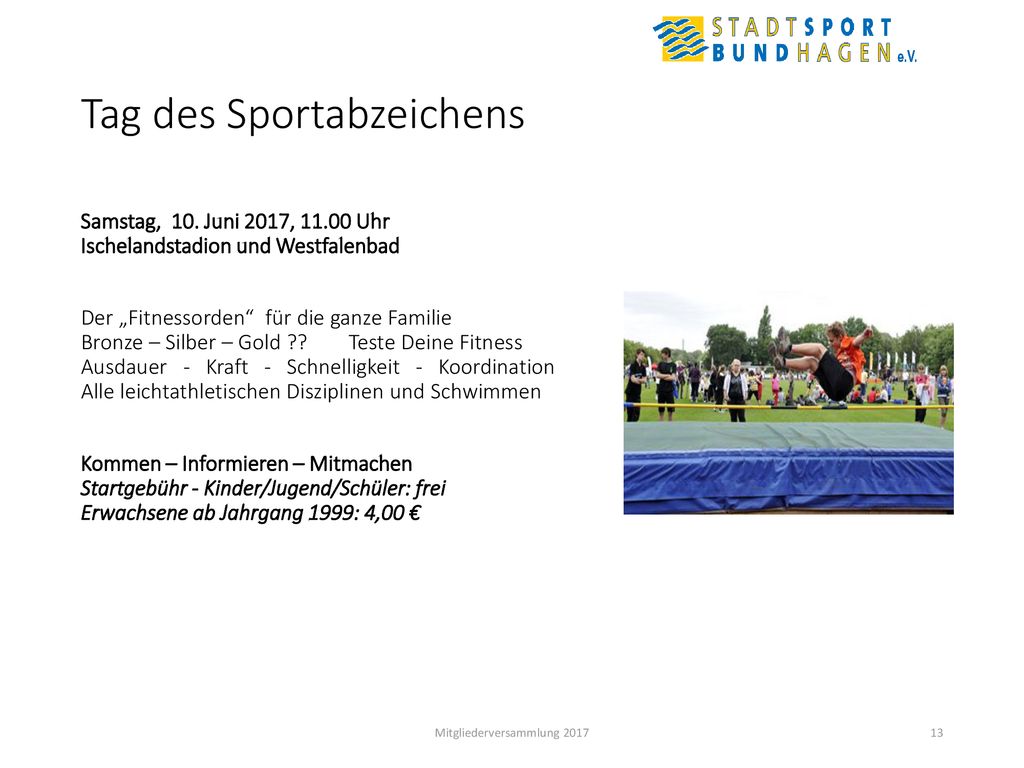 Tag des Sportabzeichens
