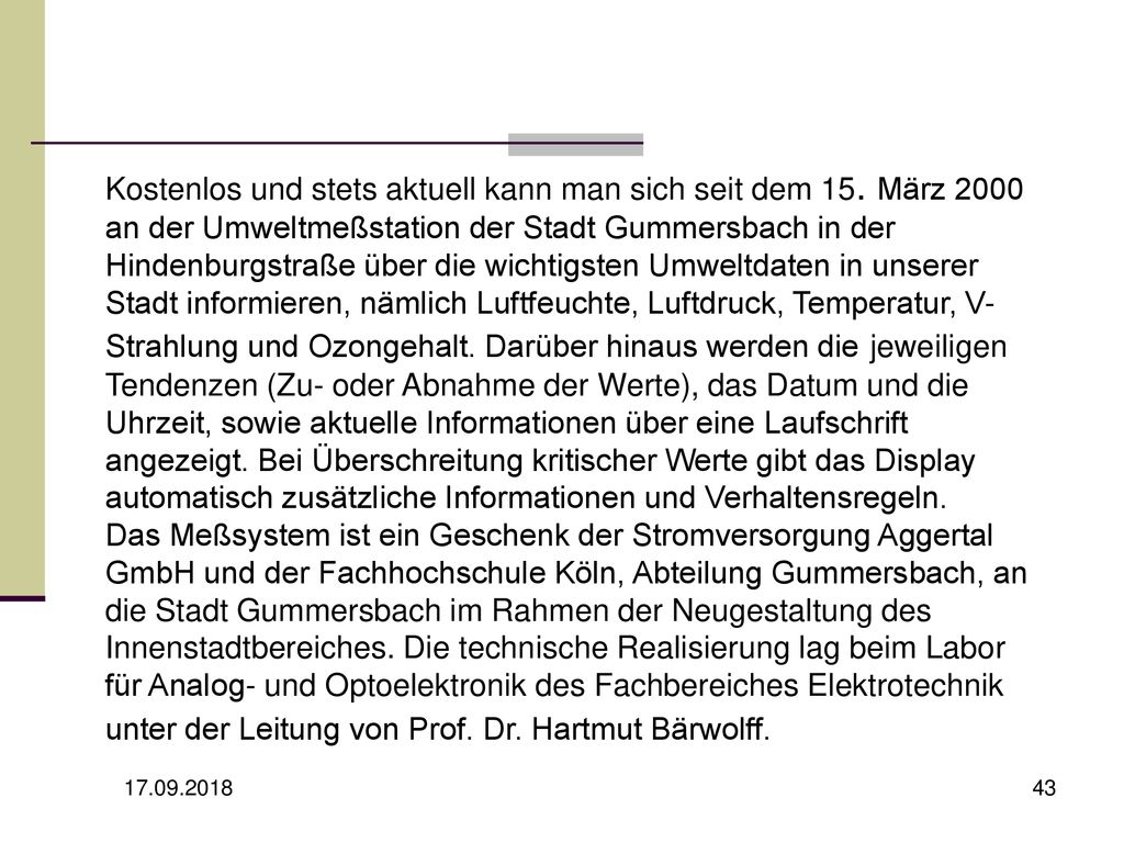 Kostenlos und stets aktuell kann man sich seit dem 15