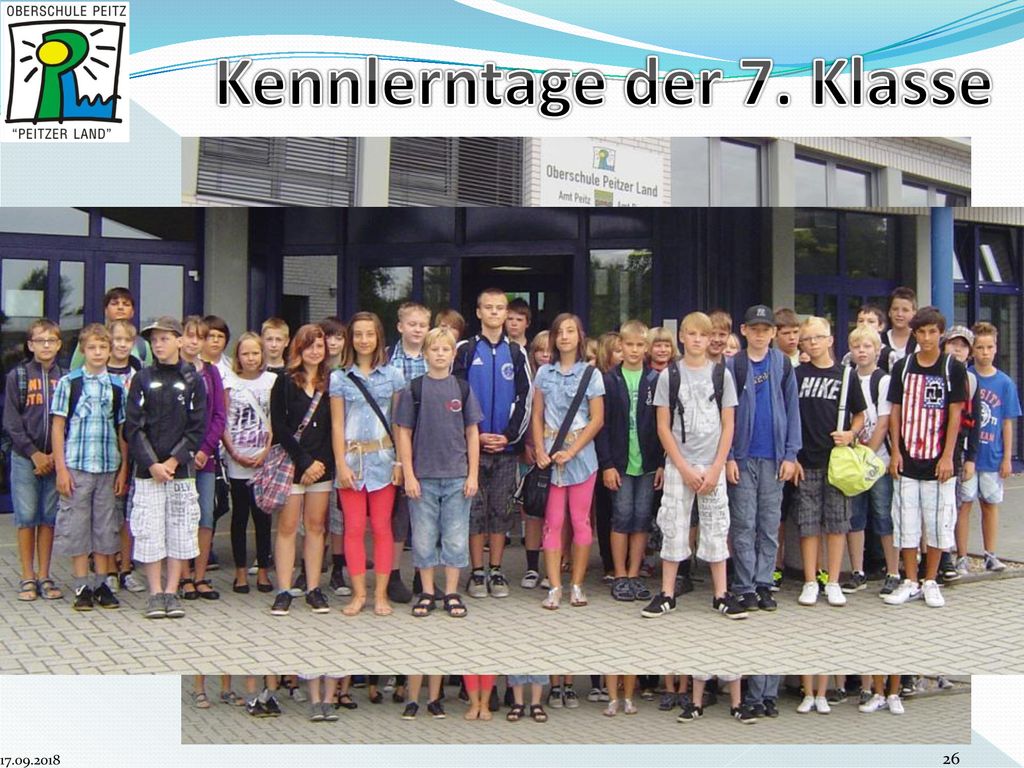 Kennlerntage der 7. Klasse