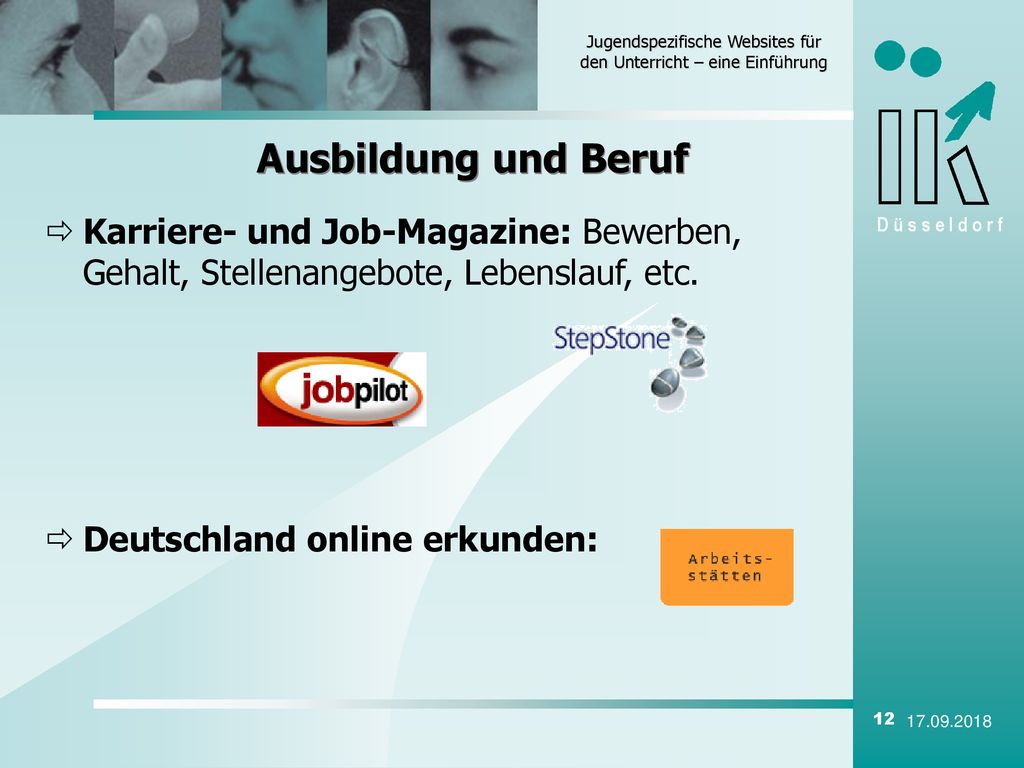 Ausbildung und Beruf Karriere- und Job-Magazine: Bewerben, Gehalt, Stellenangebote, Lebenslauf, etc.
