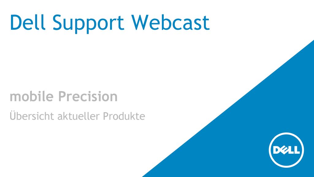 mobile Precision Übersicht aktueller Produkte
