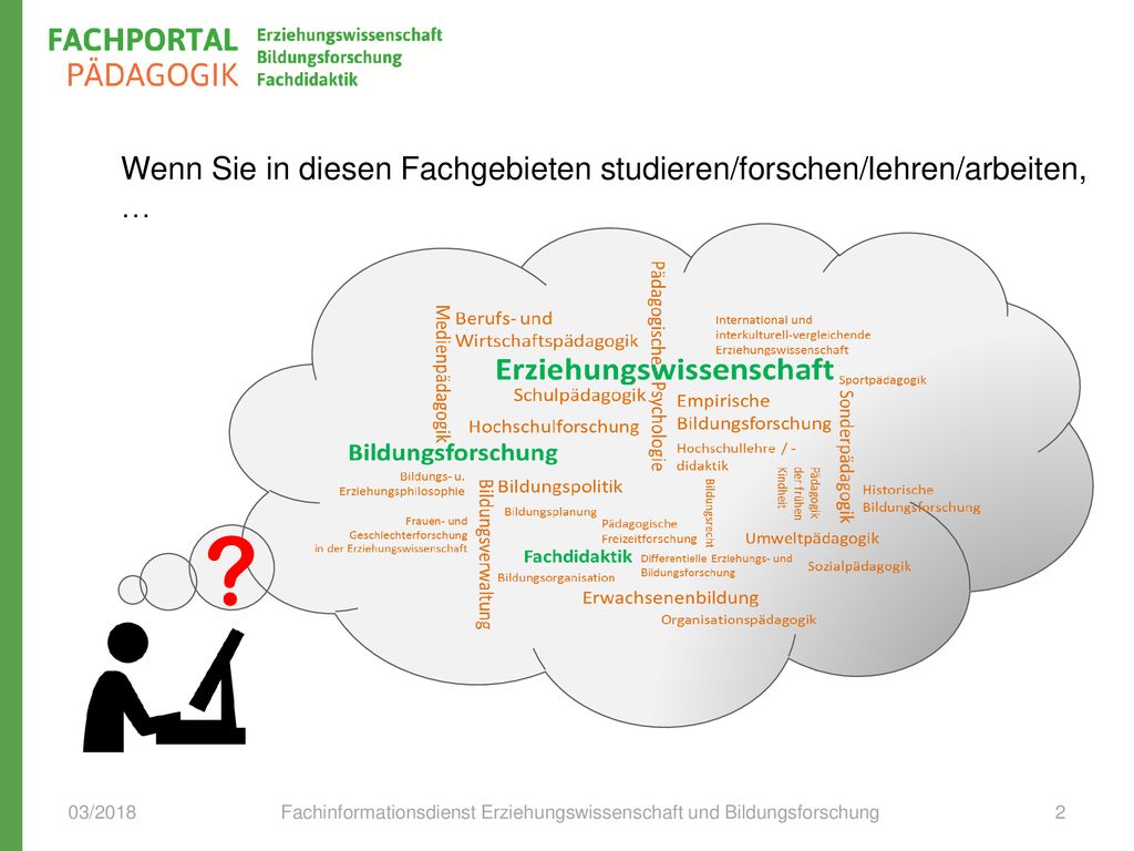 Wenn Sie in diesen Fachgebieten studieren/forschen/lehren/arbeiten, …