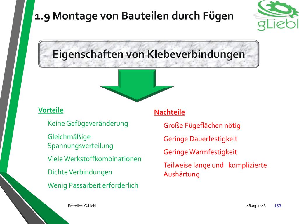 1.9 Montage von Bauteilen durch Fügen