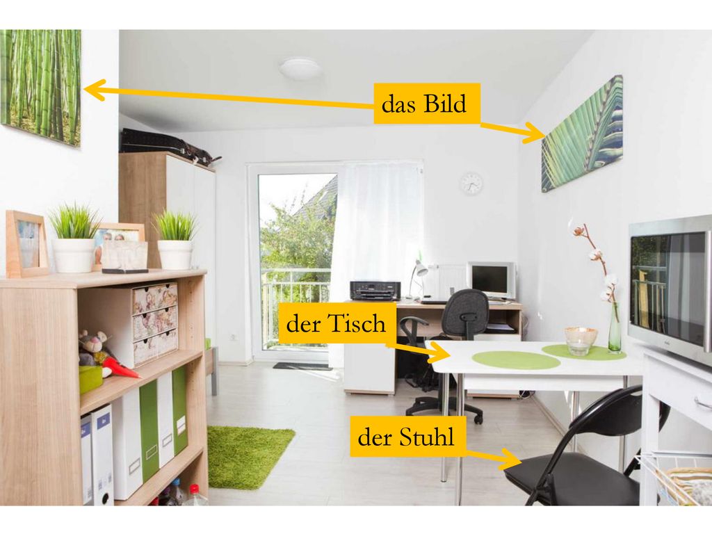 Übung # 1: What are the items in the dorm room