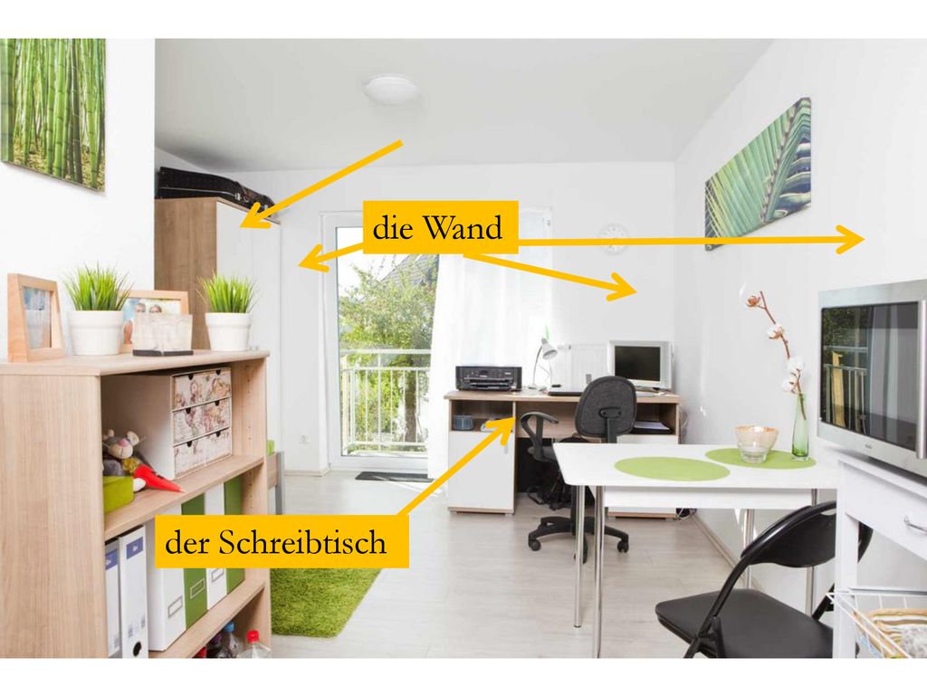 Übung # 1: What are the items in the dorm room