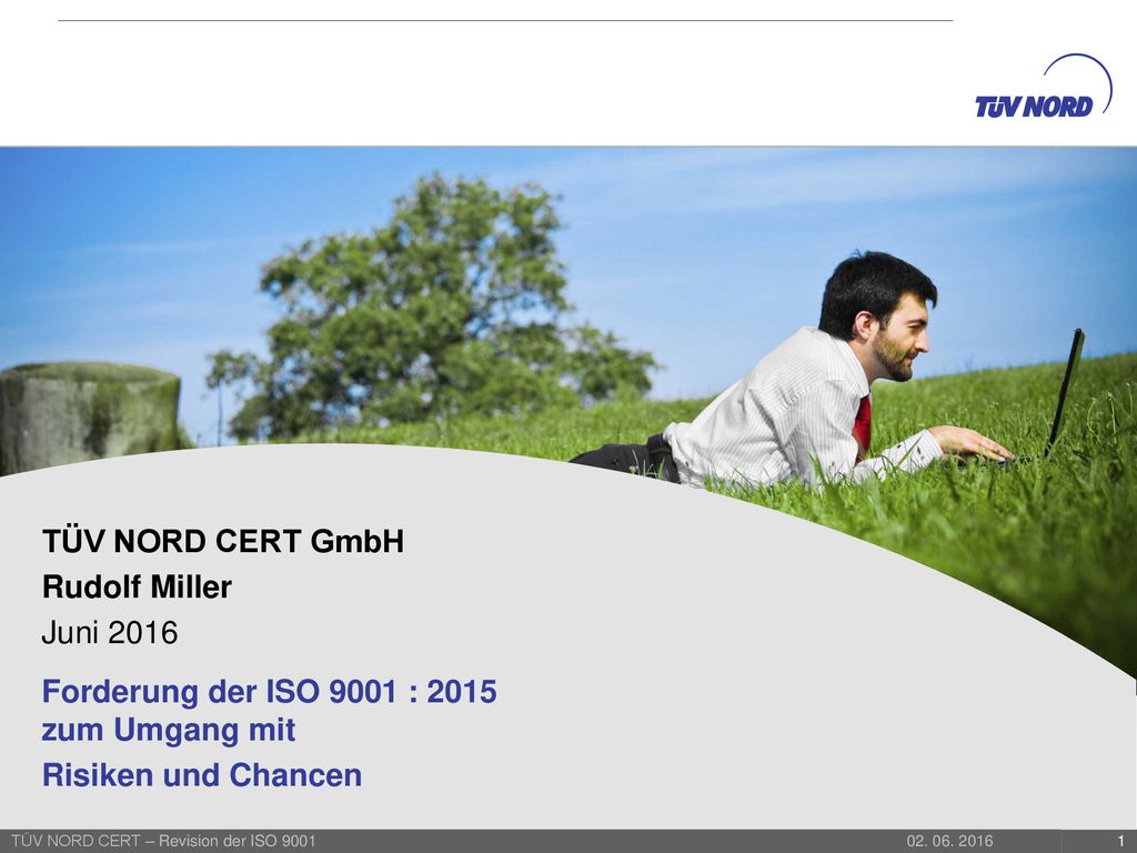 Forderung der ISO 9001 : 2015 zum Umgang mit Risiken und Chancen