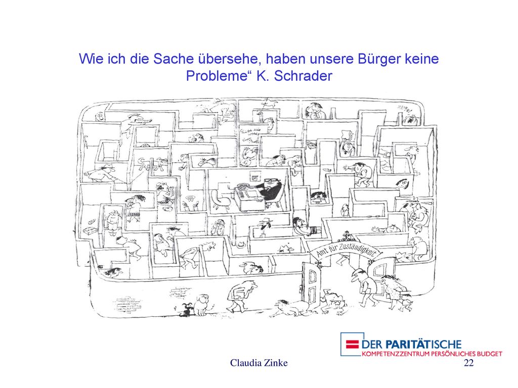 Wie ich die Sache übersehe, haben unsere Bürger keine Probleme K