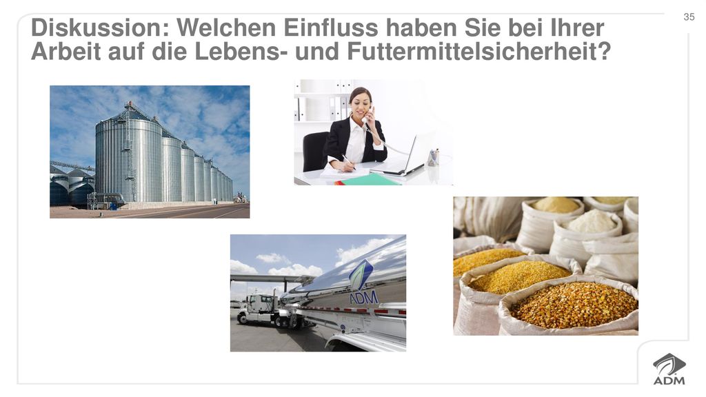 Diskussion: Welchen Einfluss haben Sie bei Ihrer Arbeit auf die Lebens- und Futtermittelsicherheit