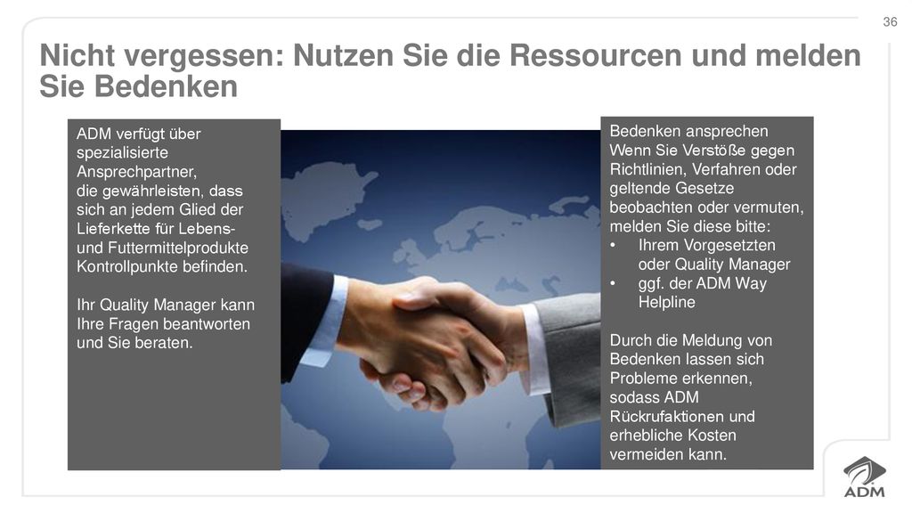 Nicht vergessen: Nutzen Sie die Ressourcen und melden Sie Bedenken