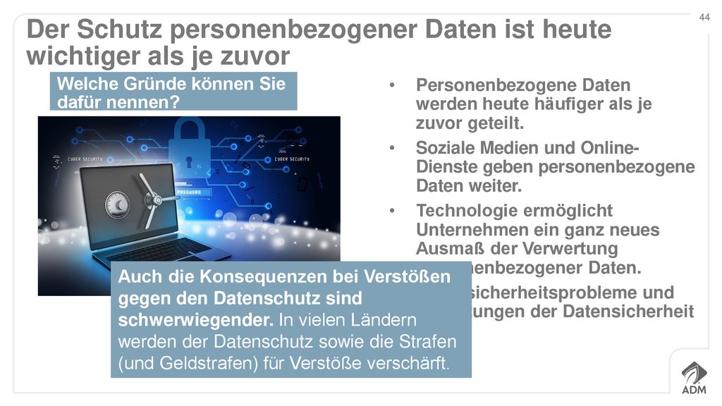 Der Schutz personenbezogener Daten ist heute wichtiger als je zuvor