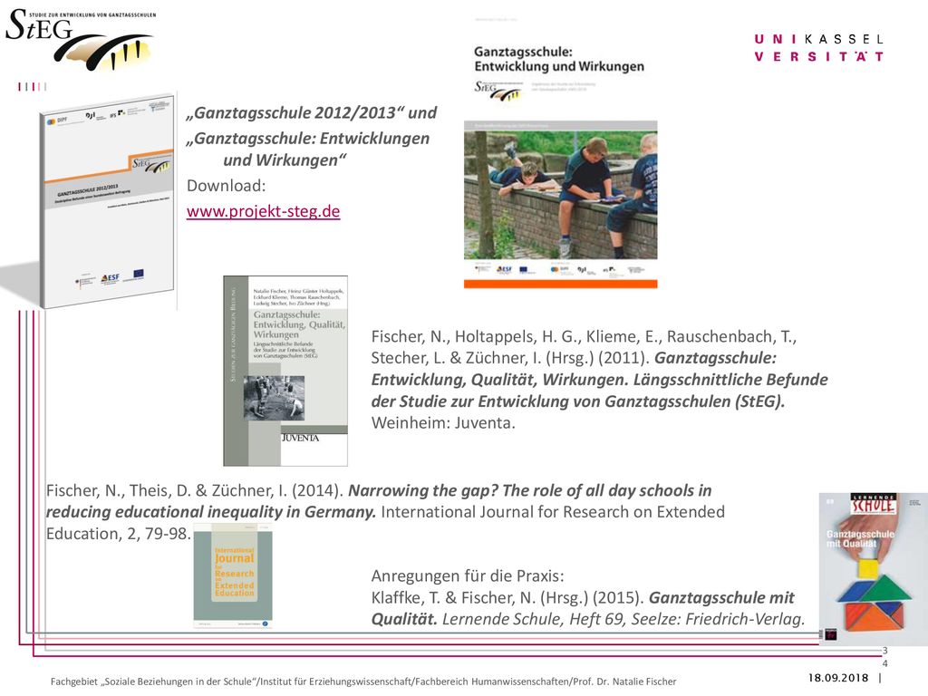 „Ganztagsschule 2012/2013 und