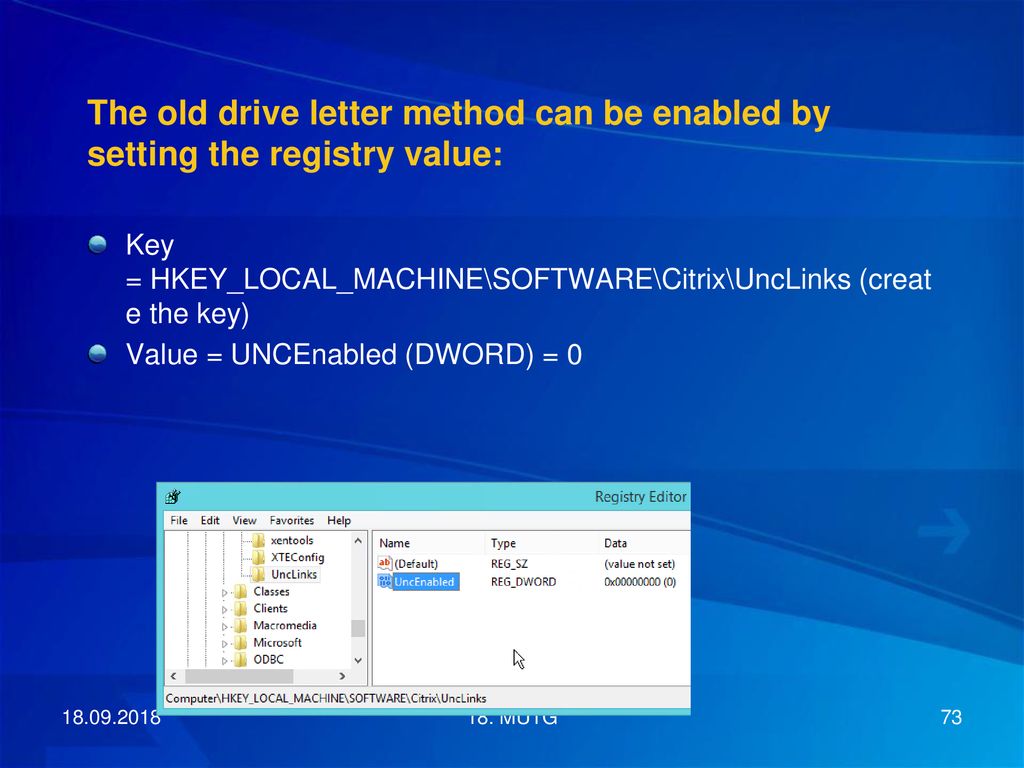The old drive letter method can be enabled by setting the registry value:
