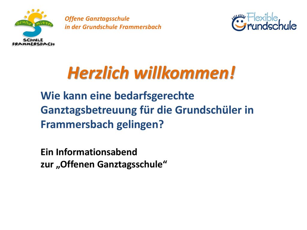 Offene Ganztagsschule in der Grundschule Frammersbach