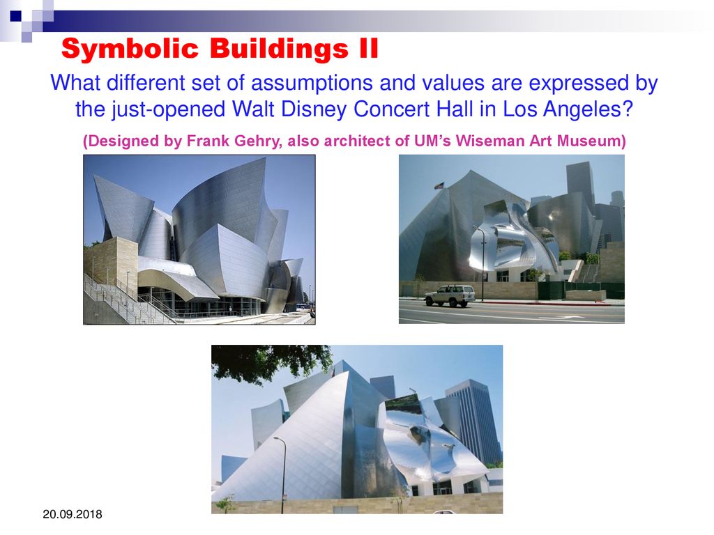 (Designed by Frank Gehry, also architect of UM’s Wiseman Art Museum)