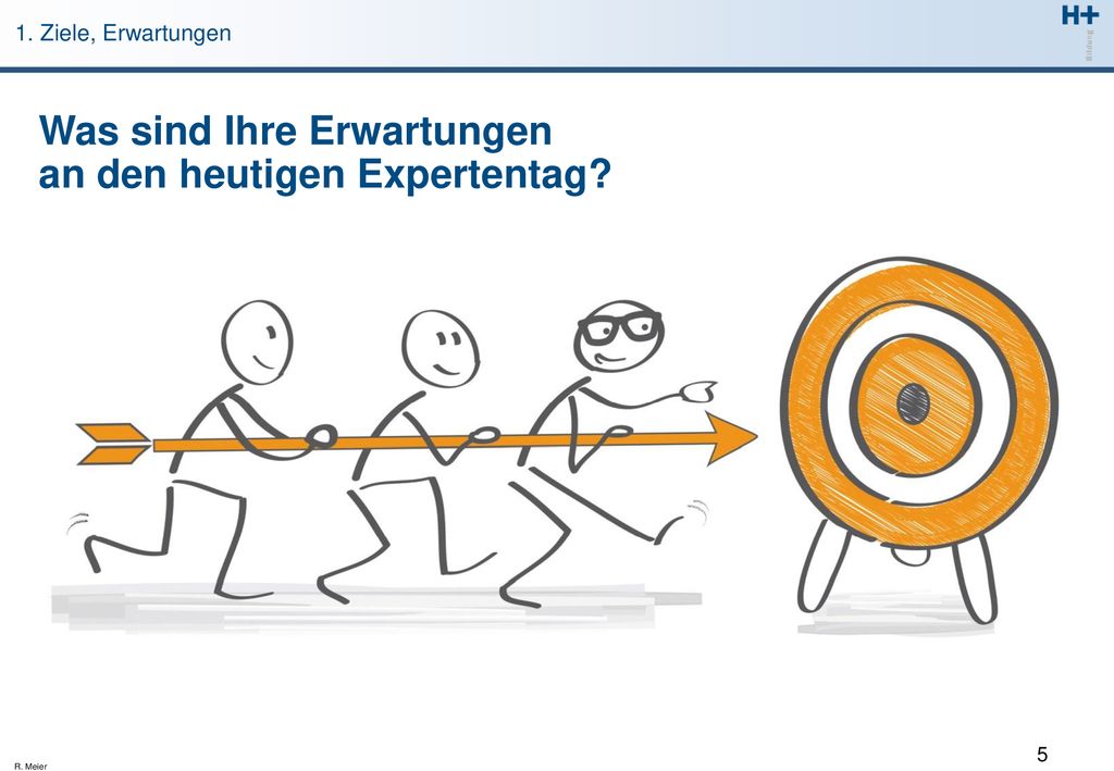 Was sind Ihre Erwartungen an den heutigen Expertentag