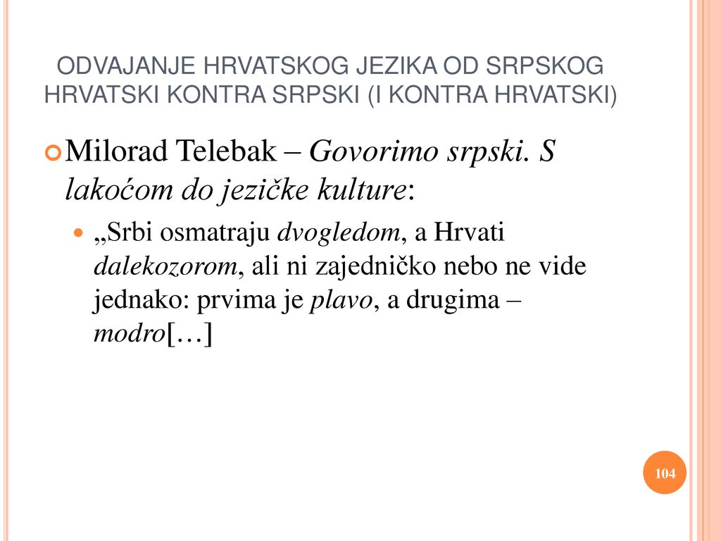 Milorad Telebak – Govorimo srpski. S lakoćom do jezičke kulture: