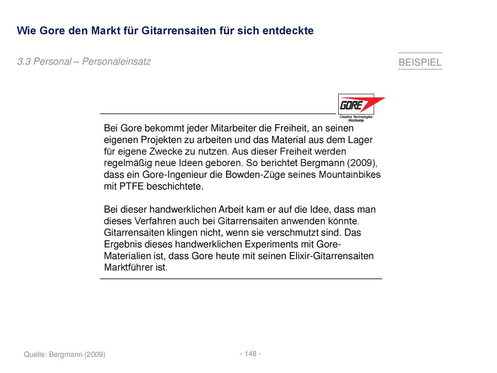 Wie Gore den Markt für Gitarrensaiten für sich entdeckte