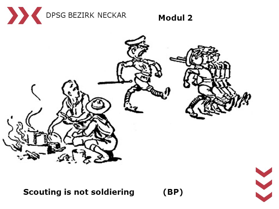 Scouting is not soldiering (BP)