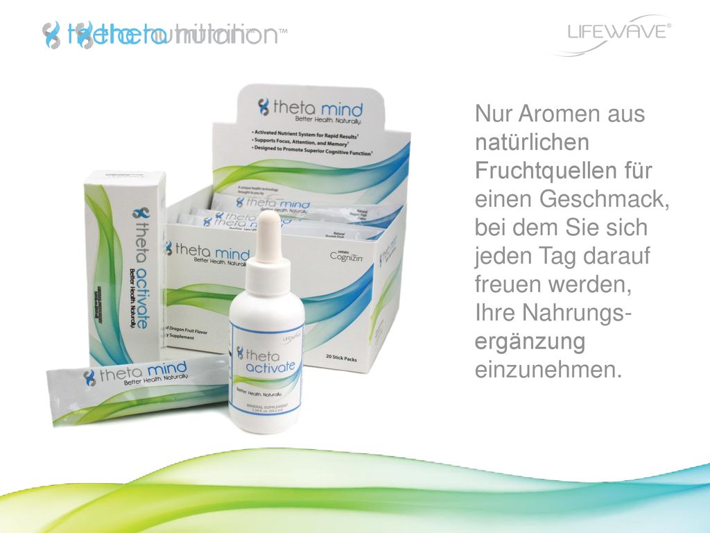 Nur Aromen aus natürlichen Fruchtquellen für einen Geschmack, bei dem Sie sich jeden Tag darauf freuen werden, Ihre Nahrungs- ergänzung einzunehmen.