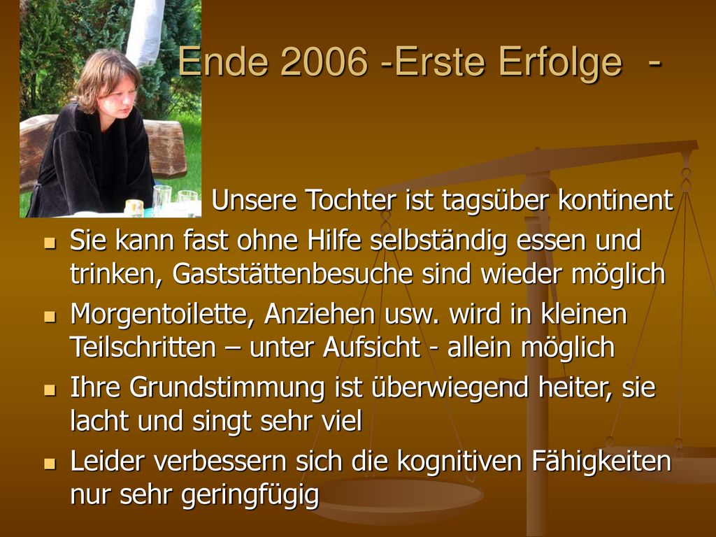 Ende Erste Erfolge - Unsere Tochter ist tagsüber kontinent