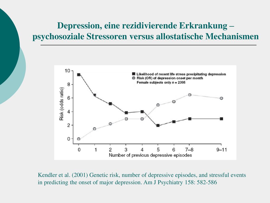 Depression, eine rezidivierende Erkrankung – psychosoziale Stressoren versus allostatische Mechanismen