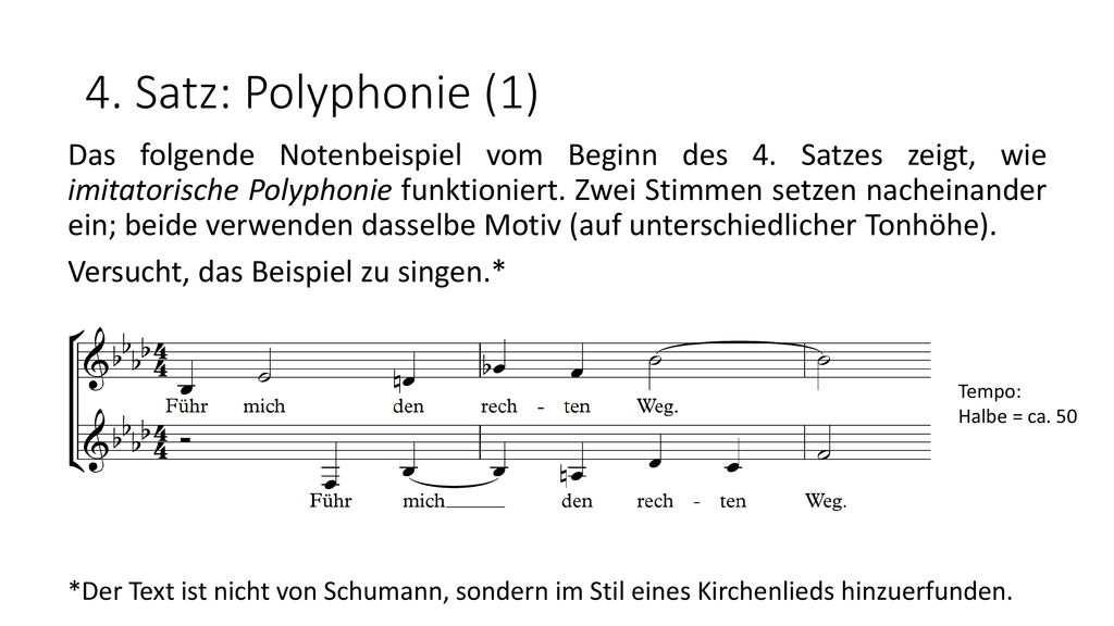 4. Satz Feierlich Robert Schumann ppt herunterladen
