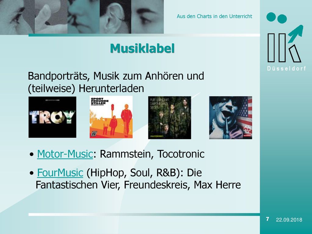 Musiklabel Bandporträts, Musik zum Anhören und (teilweise) Herunterladen. Motor-Music: Rammstein, Tocotronic.