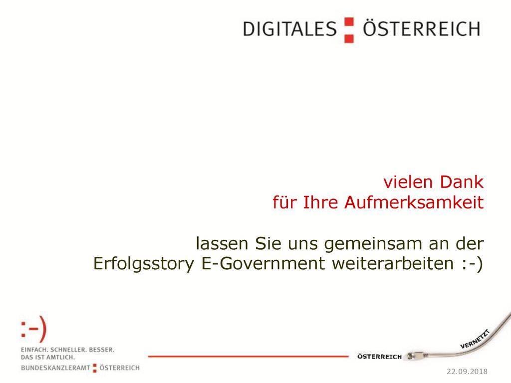 vielen Dank für Ihre Aufmerksamkeit lassen Sie uns gemeinsam an der