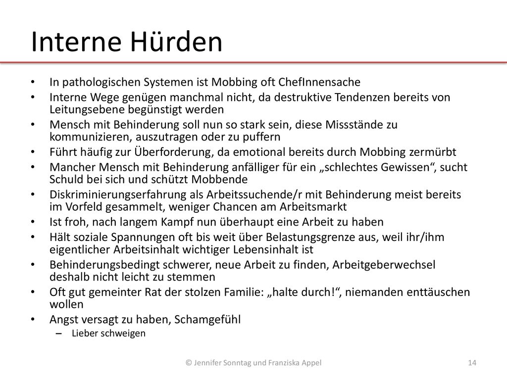 © Jennifer Sonntag und Franziska Appel