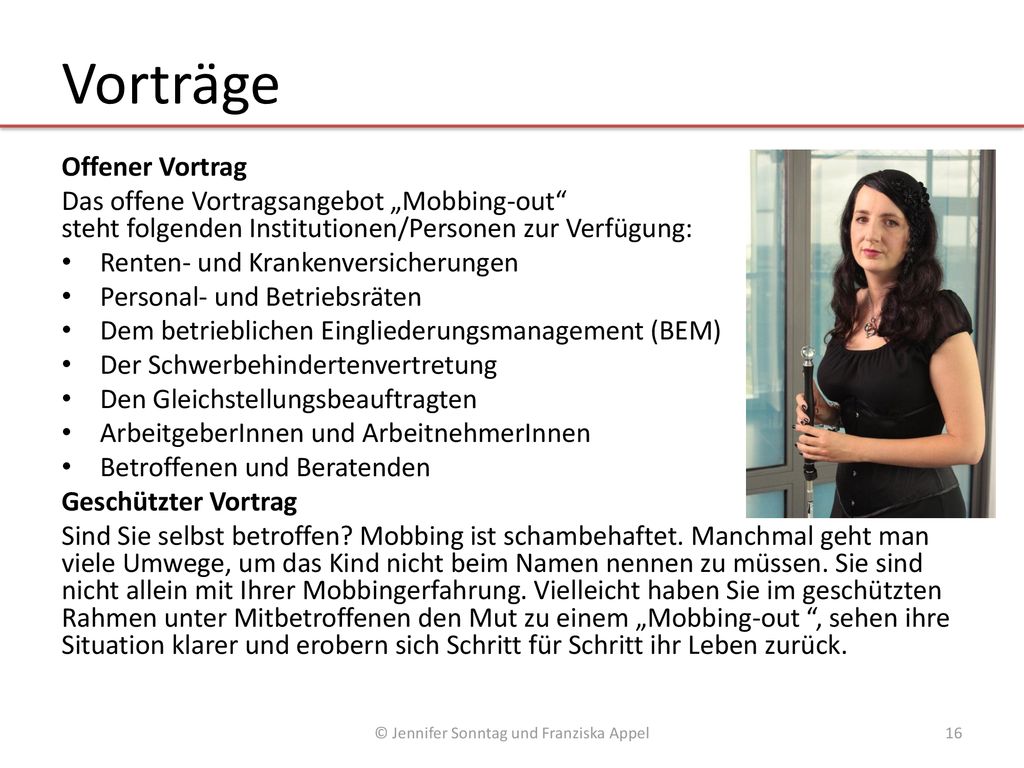 © Jennifer Sonntag und Franziska Appel