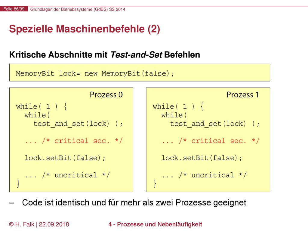Spezielle Maschinenbefehle (2)