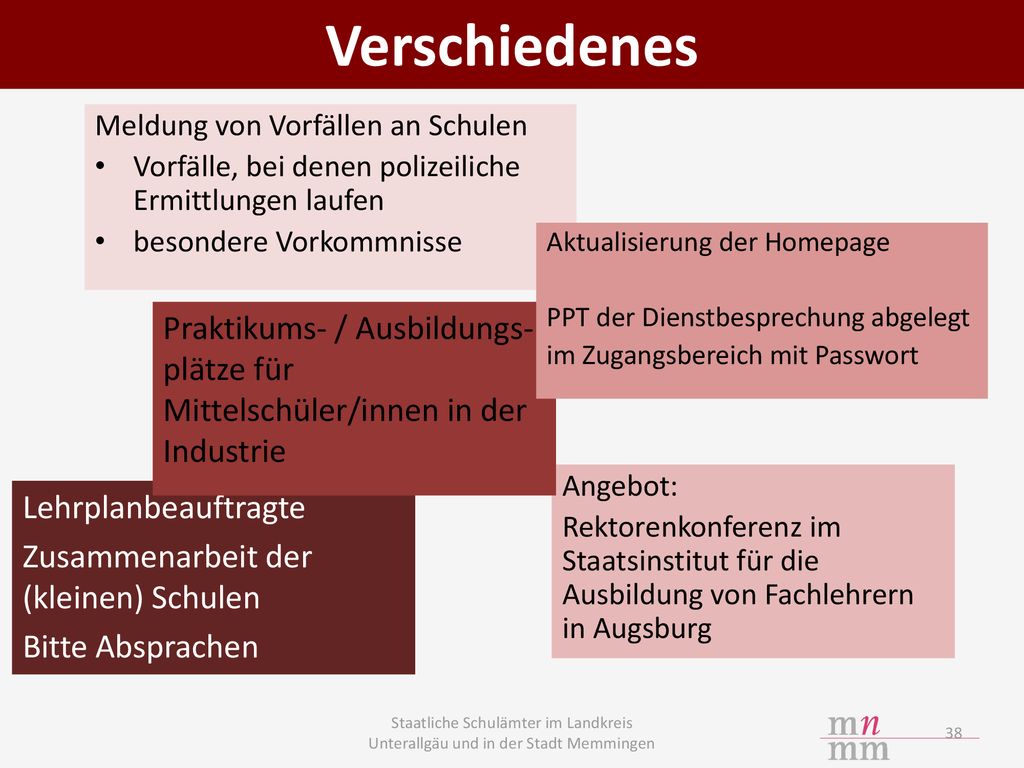 Verschiedenes Meldung von Vorfällen an Schulen. Vorfälle, bei denen polizeiliche Ermittlungen laufen.