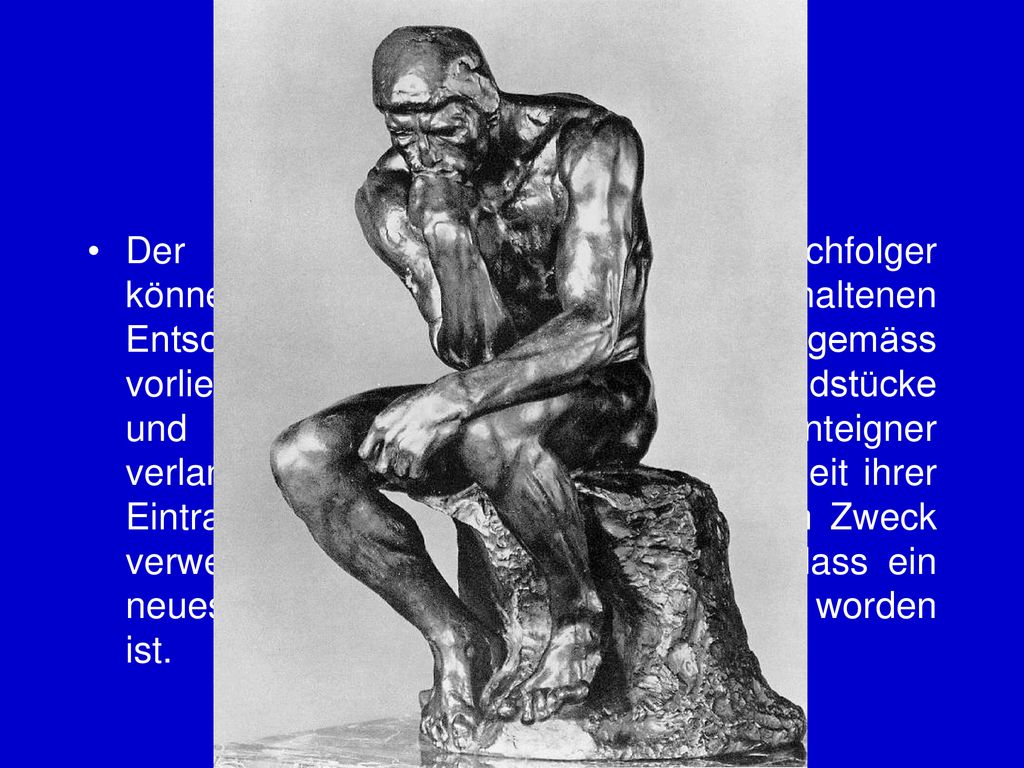 Der Enteignete oder seine Rechtsnachfolger können gegen Rückerstattung der erhaltenen Entschädigung die Rückübertragung der gemäss vorliegendem Gesetz enteigneten Grundstücke und dinglichen Rechte durch den Enteigner verlangen, wenn diese innert 5 Jahren seit ihrer Eintragung ins Grundbuch nicht zu dem Zweck verwendet worden sind, es sei denn, dass ein neues Enteignungsgesuch eingereicht worden ist.