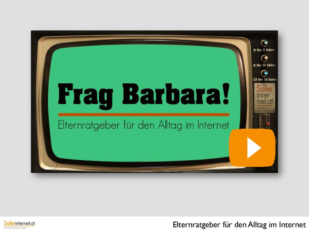 Elternratgeber für den Alltag im Internet