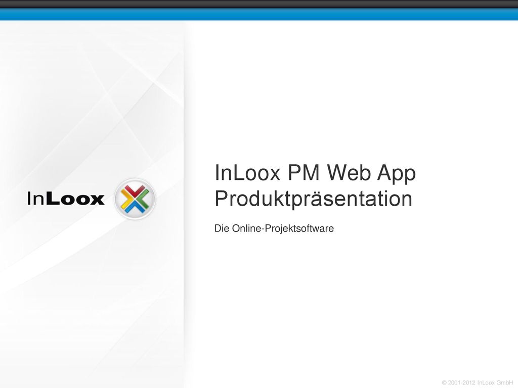 InLoox PM Web App Produktpräsentation