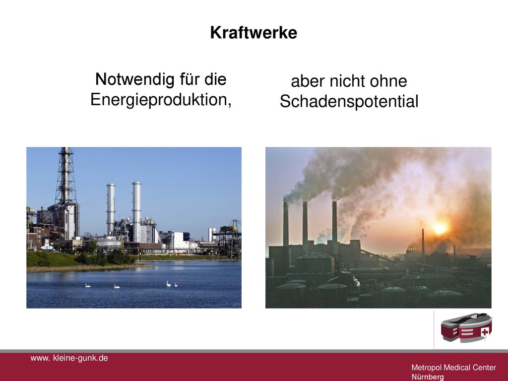 Notwendig für die Energieproduktion, aber nicht ohne Schadenspotential
