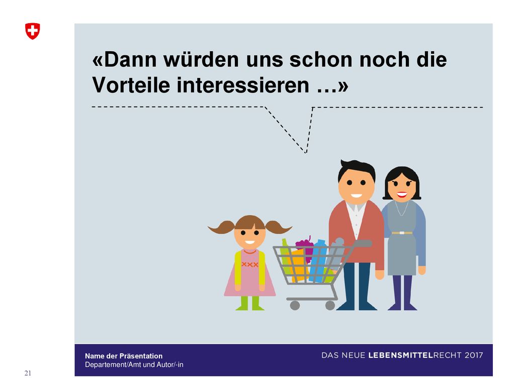 «Dann würden uns schon noch die Vorteile interessieren …»