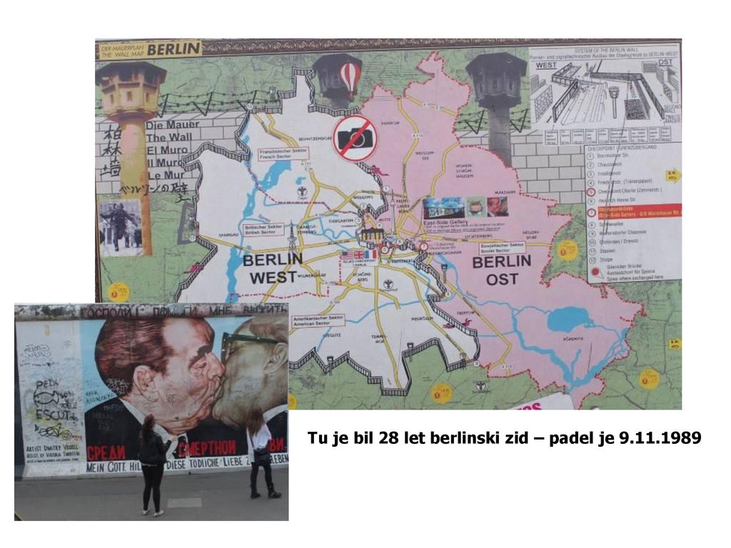 Tu je bil 28 let berlinski zid – padel je