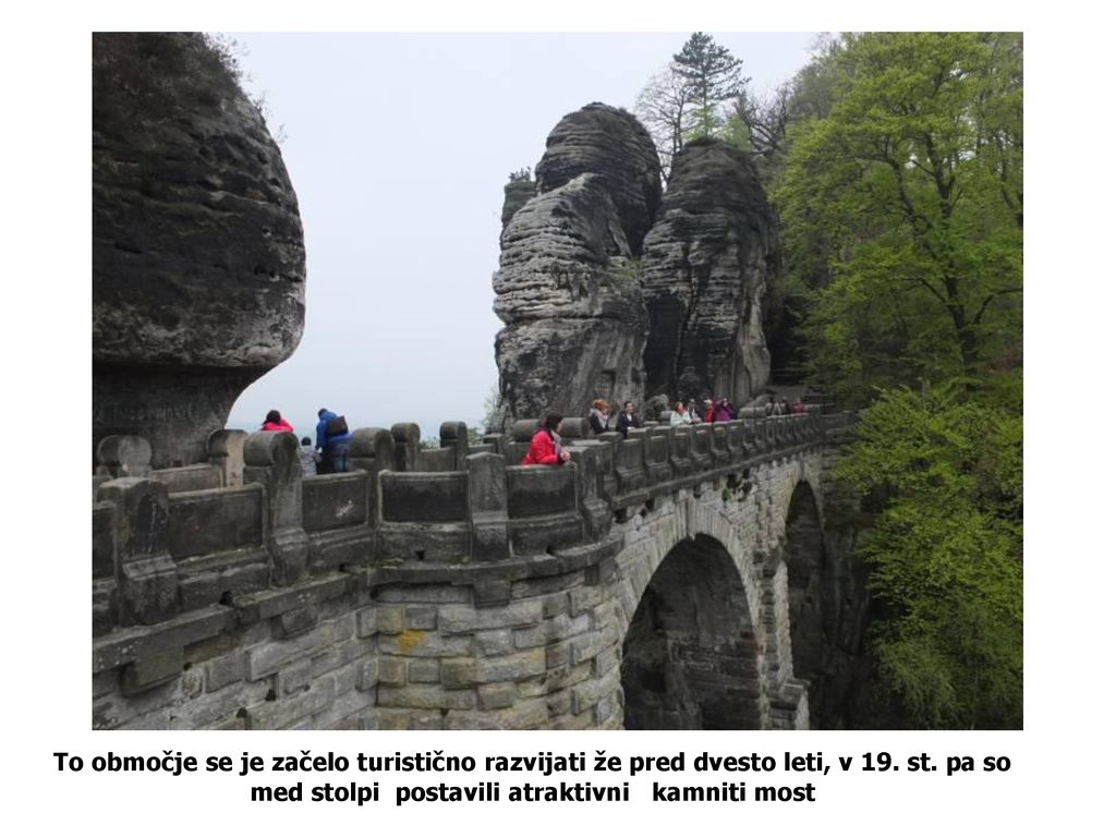 To območje se je začelo turistično razvijati že pred dvesto leti, v 19