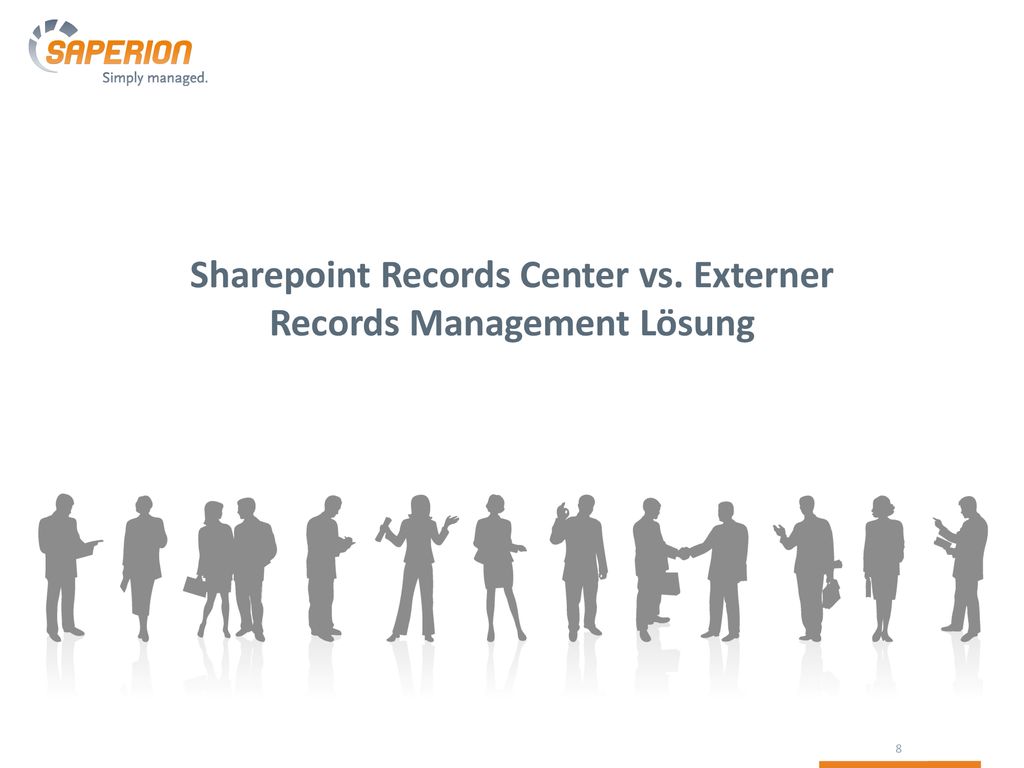 Sharepoint Records Center vs. Externer Records Management Lösung