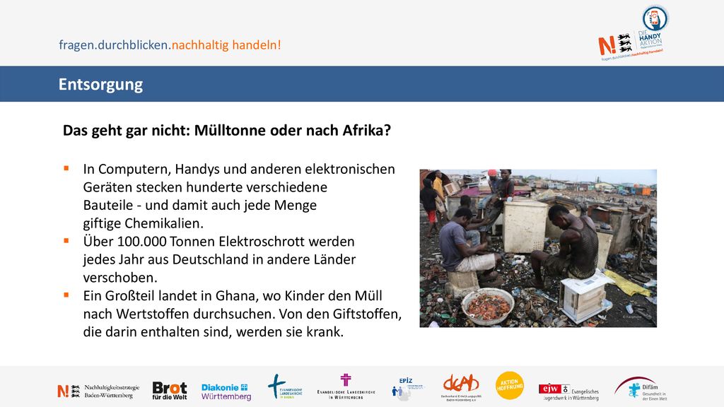 Entsorgung Das geht gar nicht: Mülltonne oder nach Afrika
