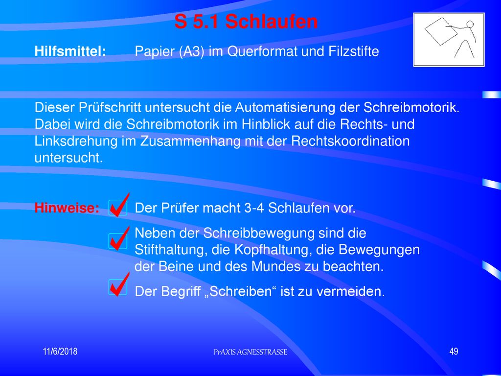 S 5.1 Schlaufen Hilfsmittel: Papier (A3) im Querformat und Filzstifte