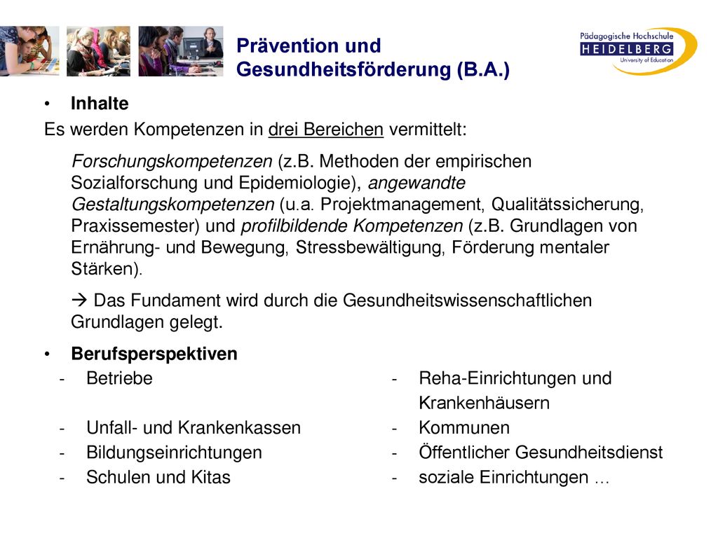 Gut Beraten! Pädagogische Hochschule Heidelberg - Ppt Herunterladen