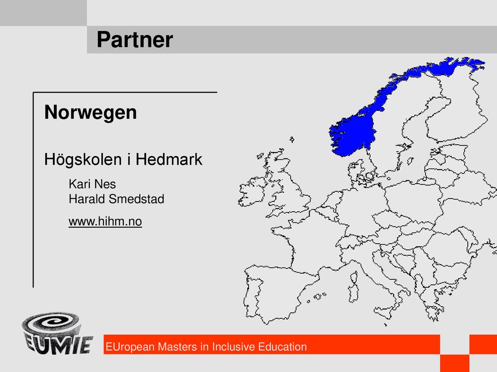 Partner Norwegen Högskolen i Hedmark Kari Nes Harald Smedstad