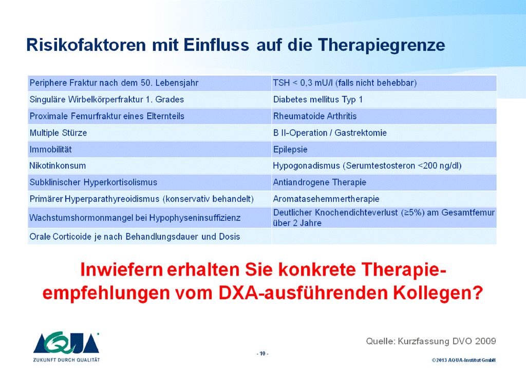≥ 7,5 mg oral Prednisolon-Äquivalent tgl. für 3 oder mehr Monate: