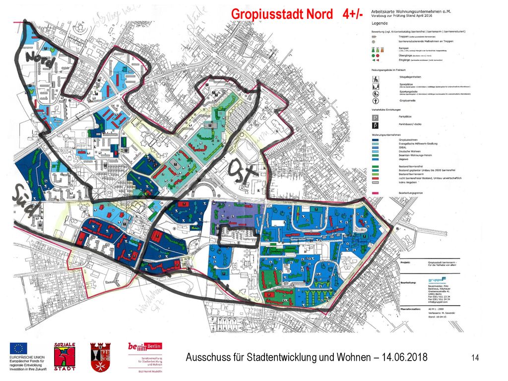 Gropiusstadt Nord 4+/- Ausschuss für Stadtentwicklung und Wohnen –