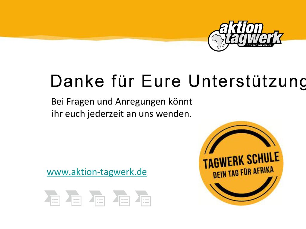 Bei Fragen und Anregungen könnt ihr euch jederzeit an uns wenden.