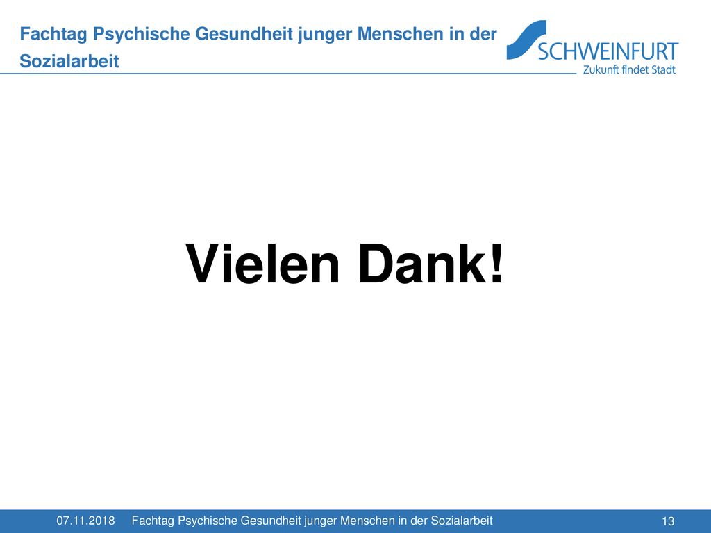 Fachtag Psychische Gesundheit junger Menschen in der Sozialarbeit